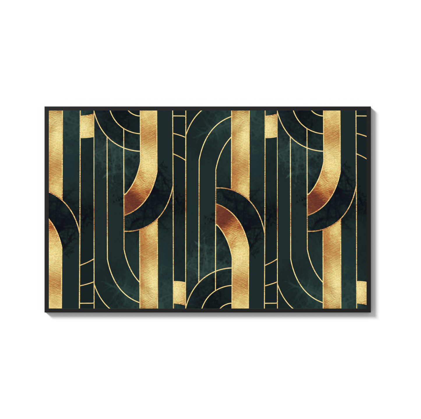 Abstract Mirage Horizontal wall art, Front side Detail